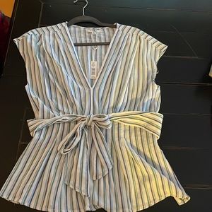 Striped Max Studio top